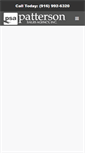 Mobile Screenshot of pattersonsales.com